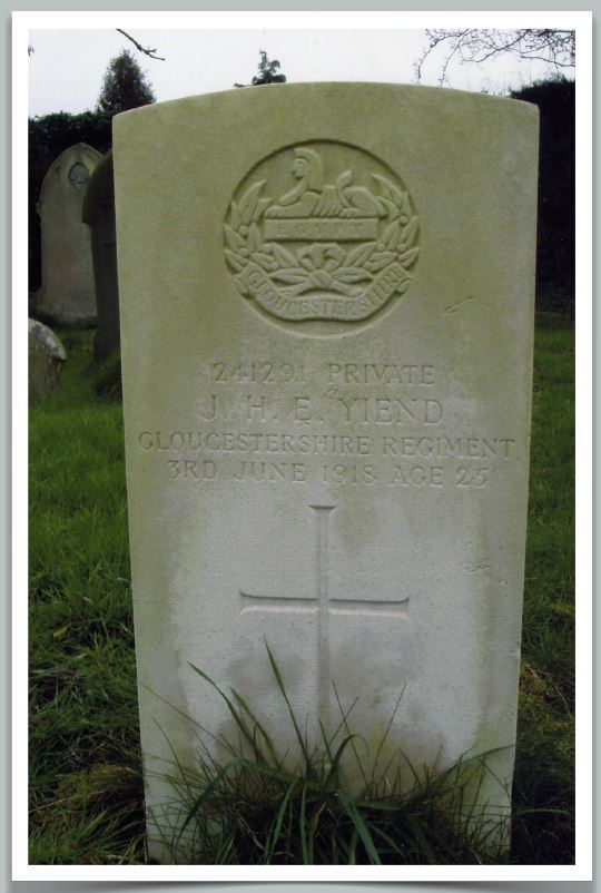 Yiend: Private James Henry Edward (241291)